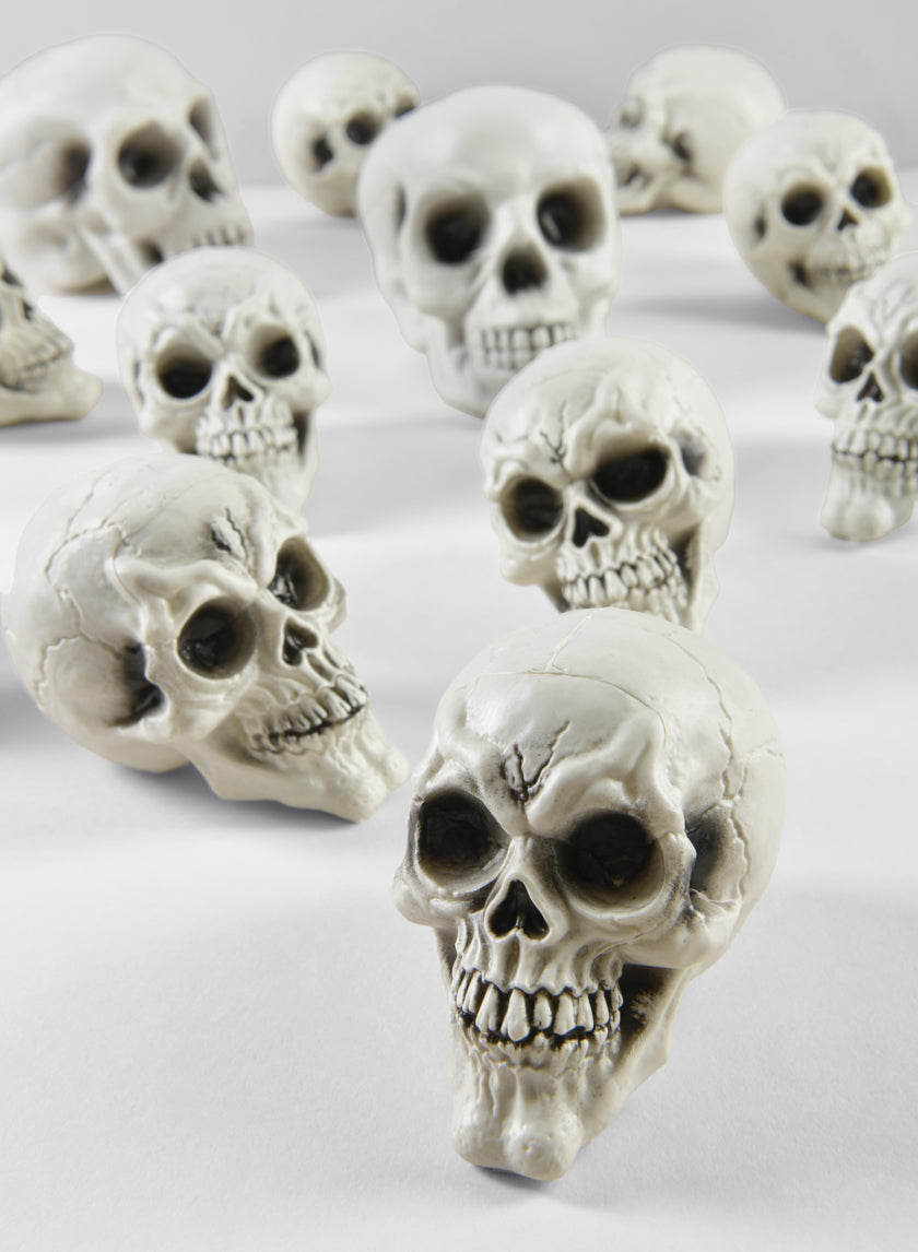 Bag of Mini Skulls Decor Jamaligarden