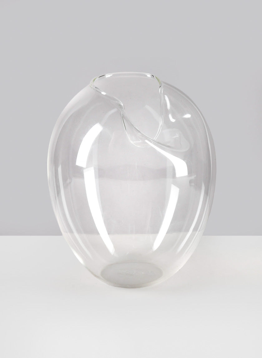 6.5in Tall Imparfait Glass Fishbowl Vase Decor Jamaligarden