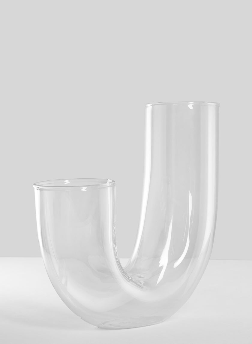 6.5in Tall Serpent Glass Vase Decor Jamaligarden