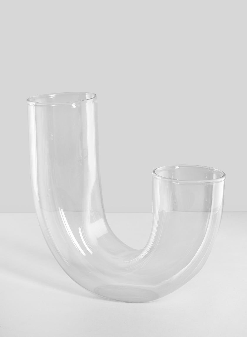 6.5in Tall Serpent Glass Vase Decor Jamaligarden