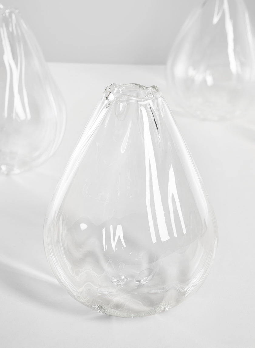 Veroce Pear Glass Vase Decor Jamaligarden