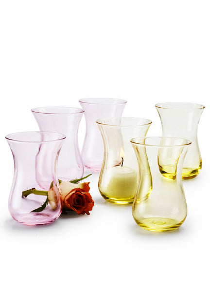 3 3/4in Yellow Vases Decor Jamaligarden