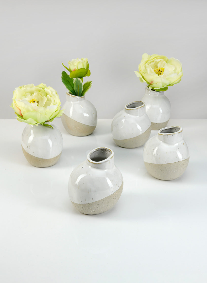 4.25in Tall Akazu Earth Bud Vase Decor Jamaligarden