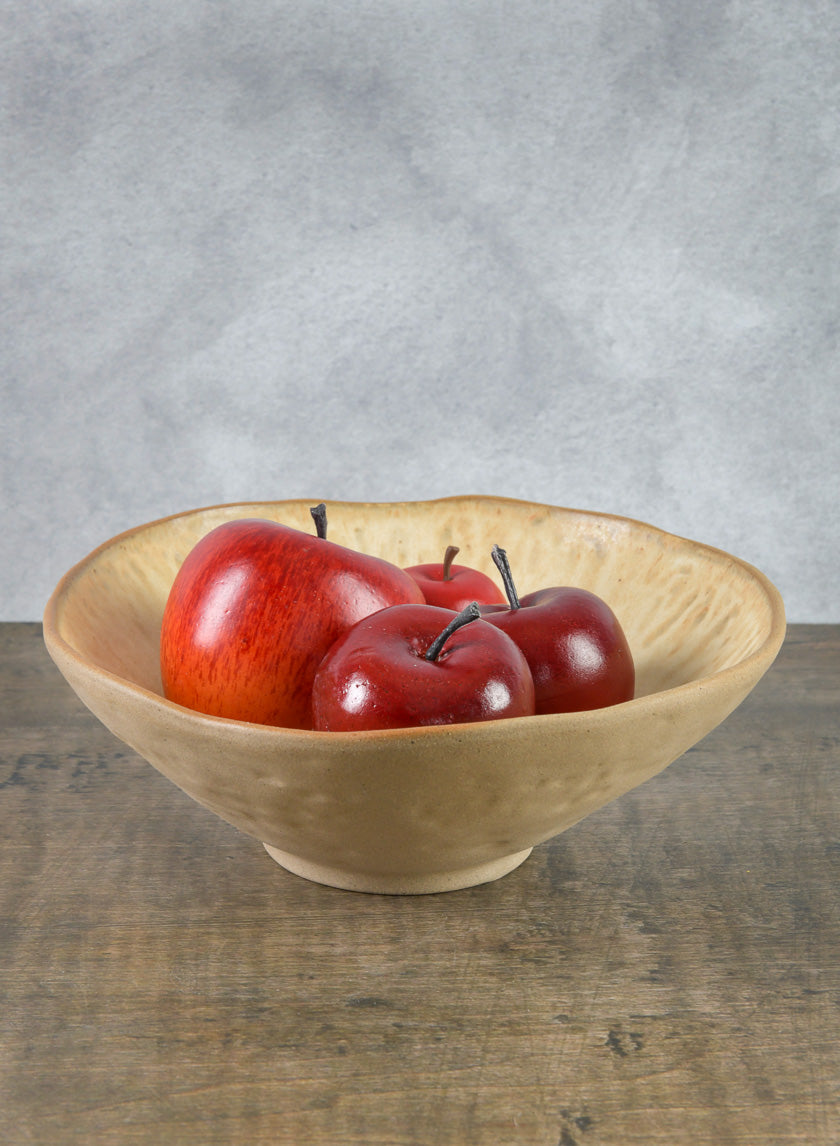 8.25in Wide Satsuma Artisan Bowl Decor Jamaligarden