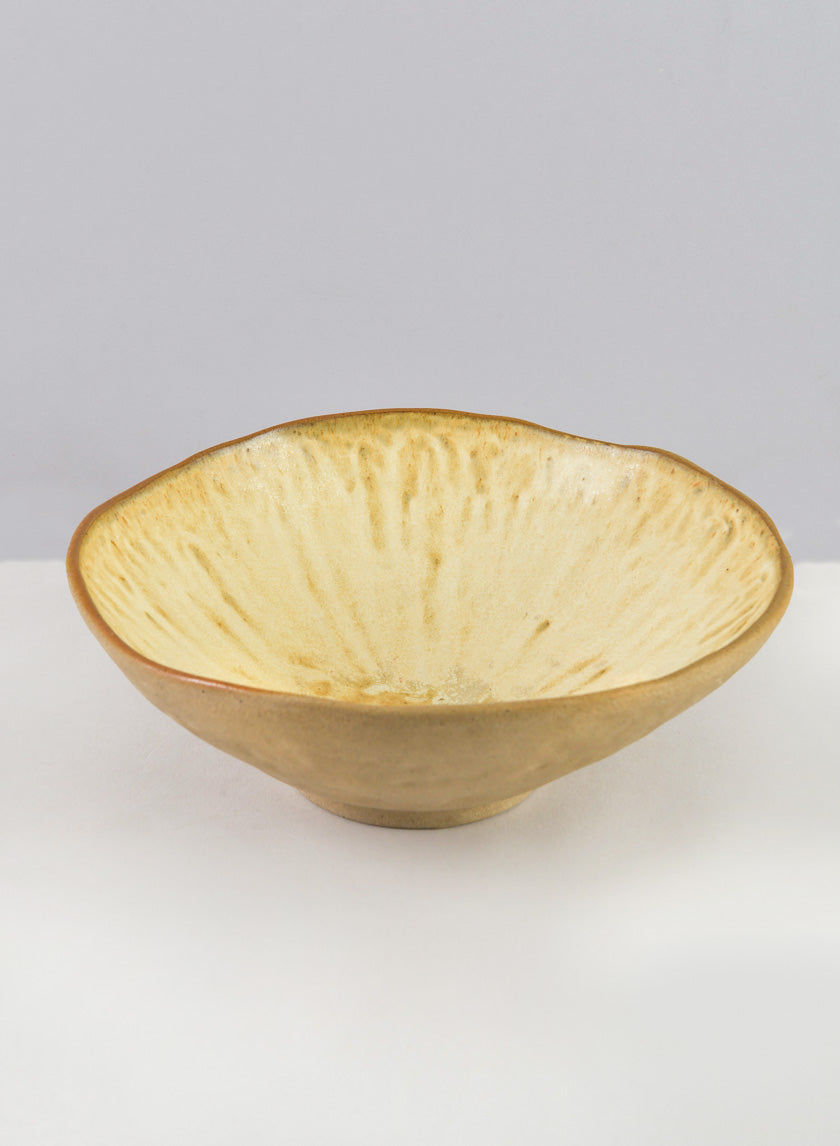 8.25in Wide Satsuma Artisan Bowl Decor Jamaligarden