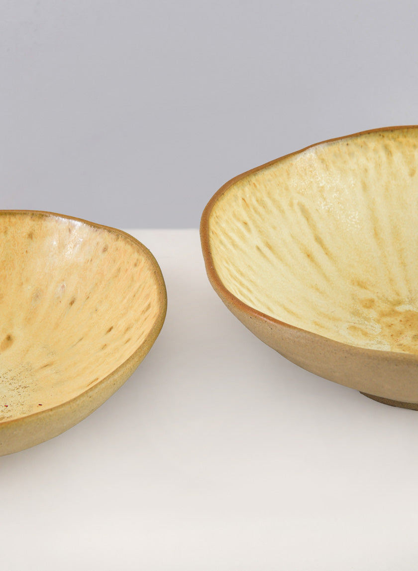 8.25in Wide Satsuma Artisan Bowl Decor Jamaligarden