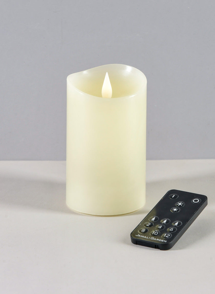 3D Flame Flameless Candle with a Remote Control Decor Jamaligarden 5in Tall x 3in Wide EACH