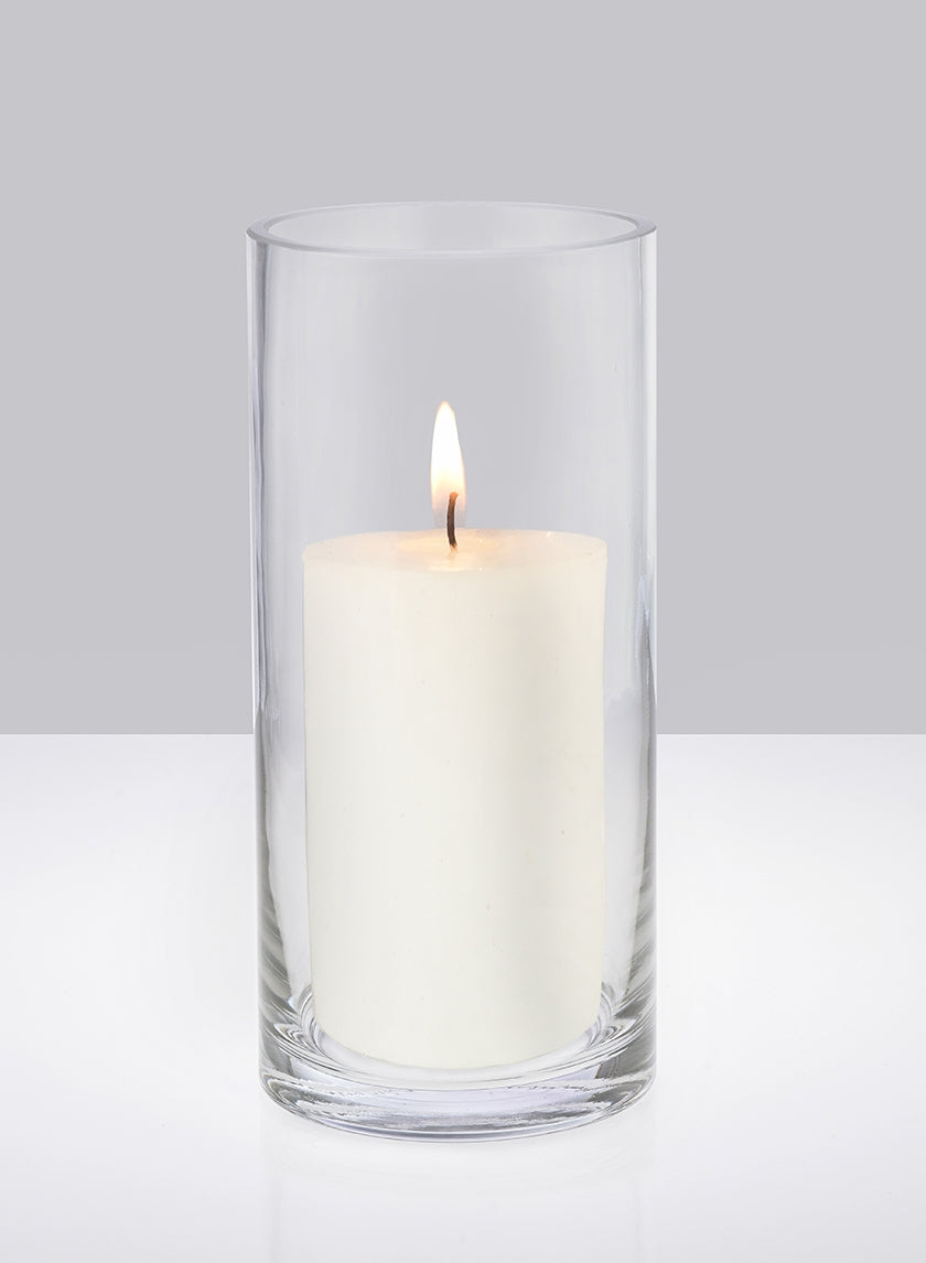 Clear Glass Cylinder Vases Decor Jamaligarden