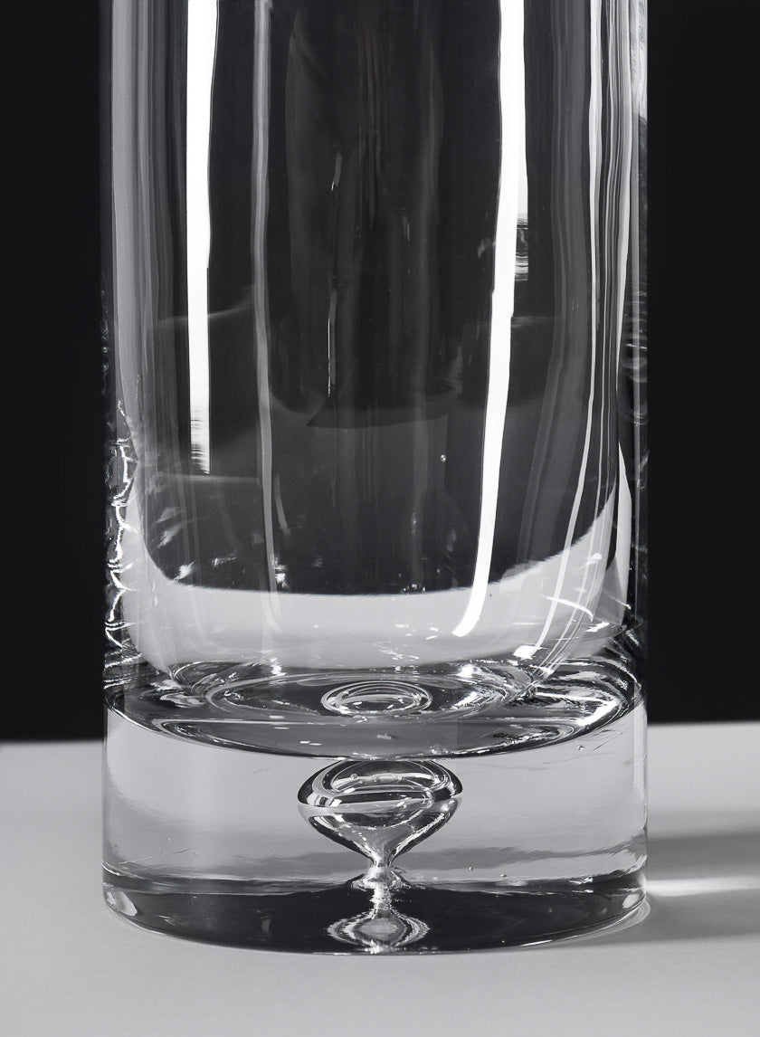 Luxe Cylinder Glass Vase Decor Jamaligarden