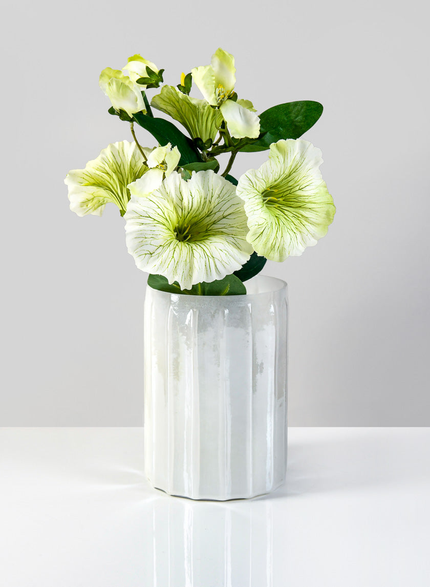 Norvege Pearl White Vase Decor Jamaligarden