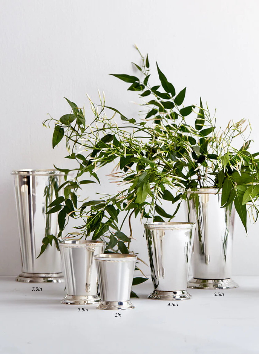 Silver Julep Cup Vases Decor Jamaligarden