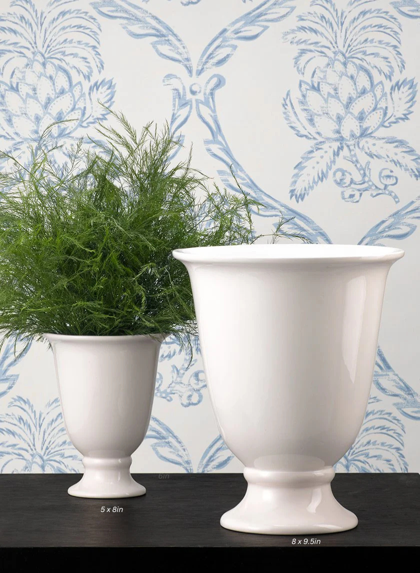 Porcelain Urn Vase Decor Jamaligarden