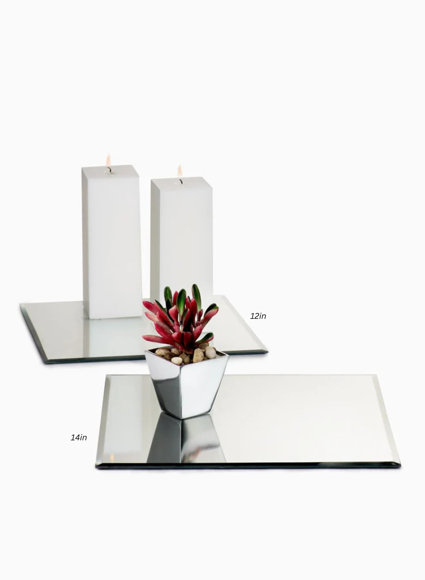 Square Table Mirrors Decor Jamaligarden
