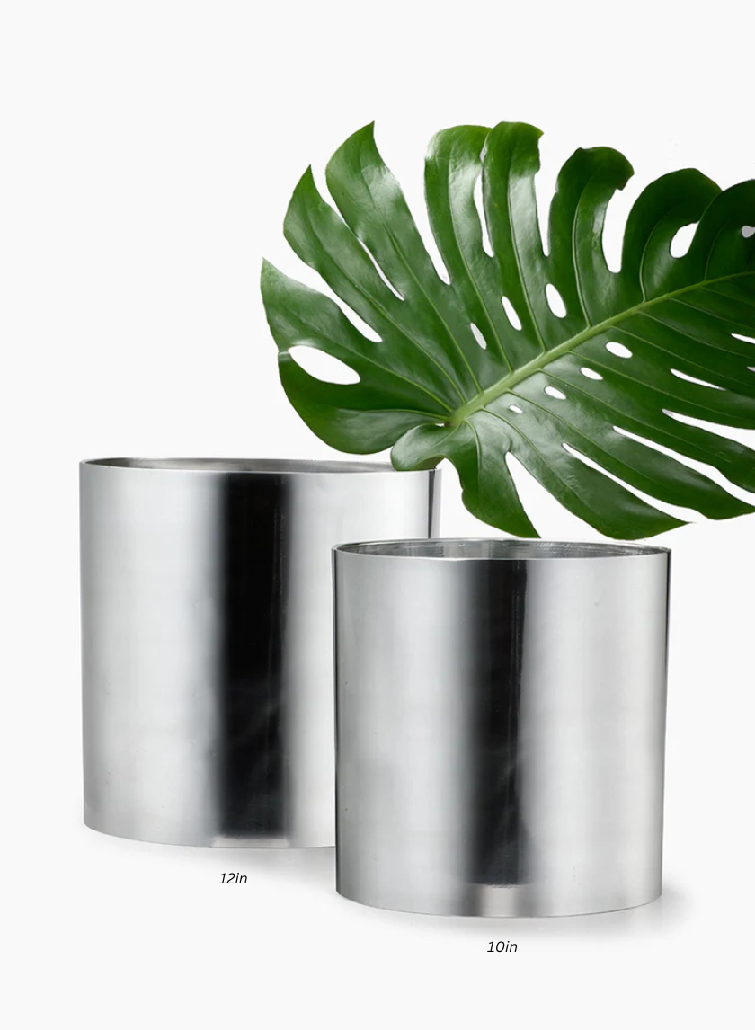 Aluminum Cylinder Vases Decor Jamaligarden