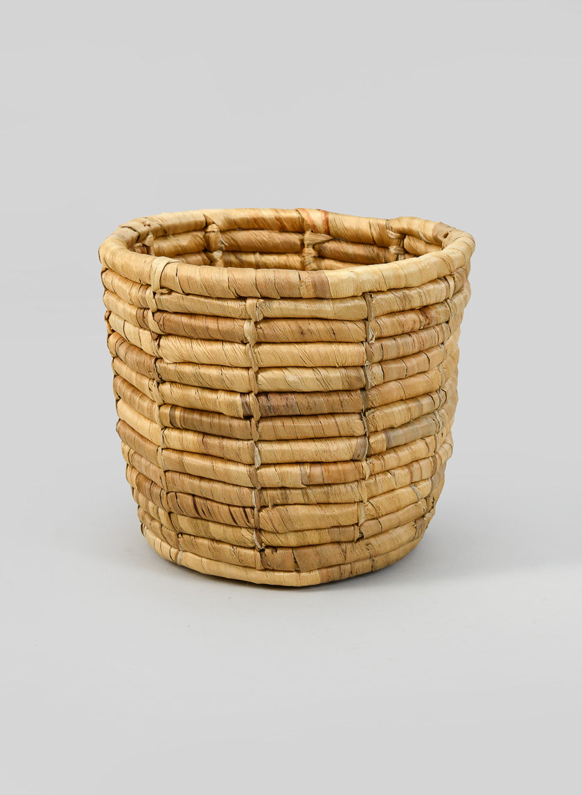7.25in Tall Haiphong Water Hyacinth Cachepot, Small Decor Jamaligarden