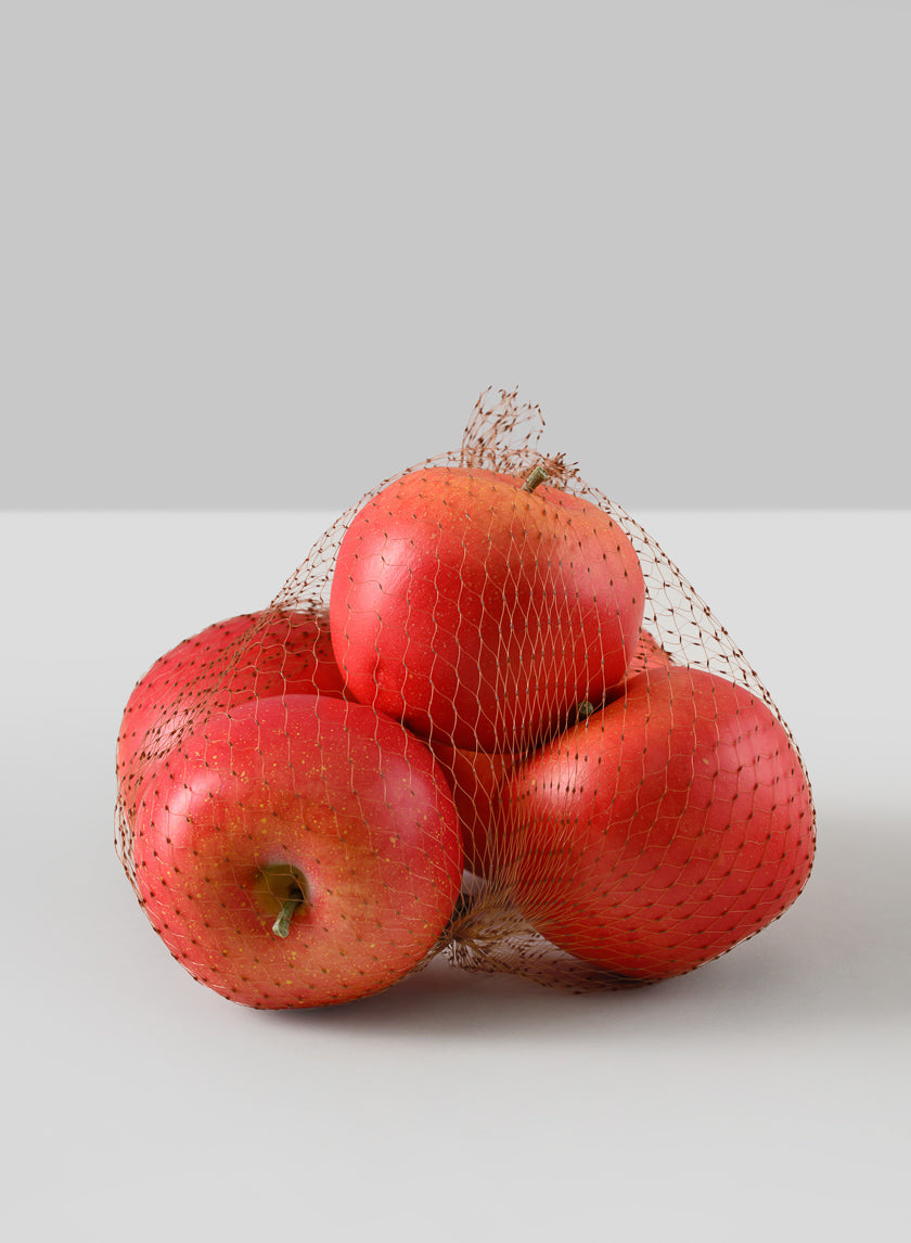 Honeycrisps Red Apples, Bag of 5 Decor Jamaligarden