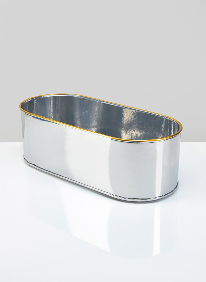 13in Long Jardin Oval Planter Decor Jamaligarden