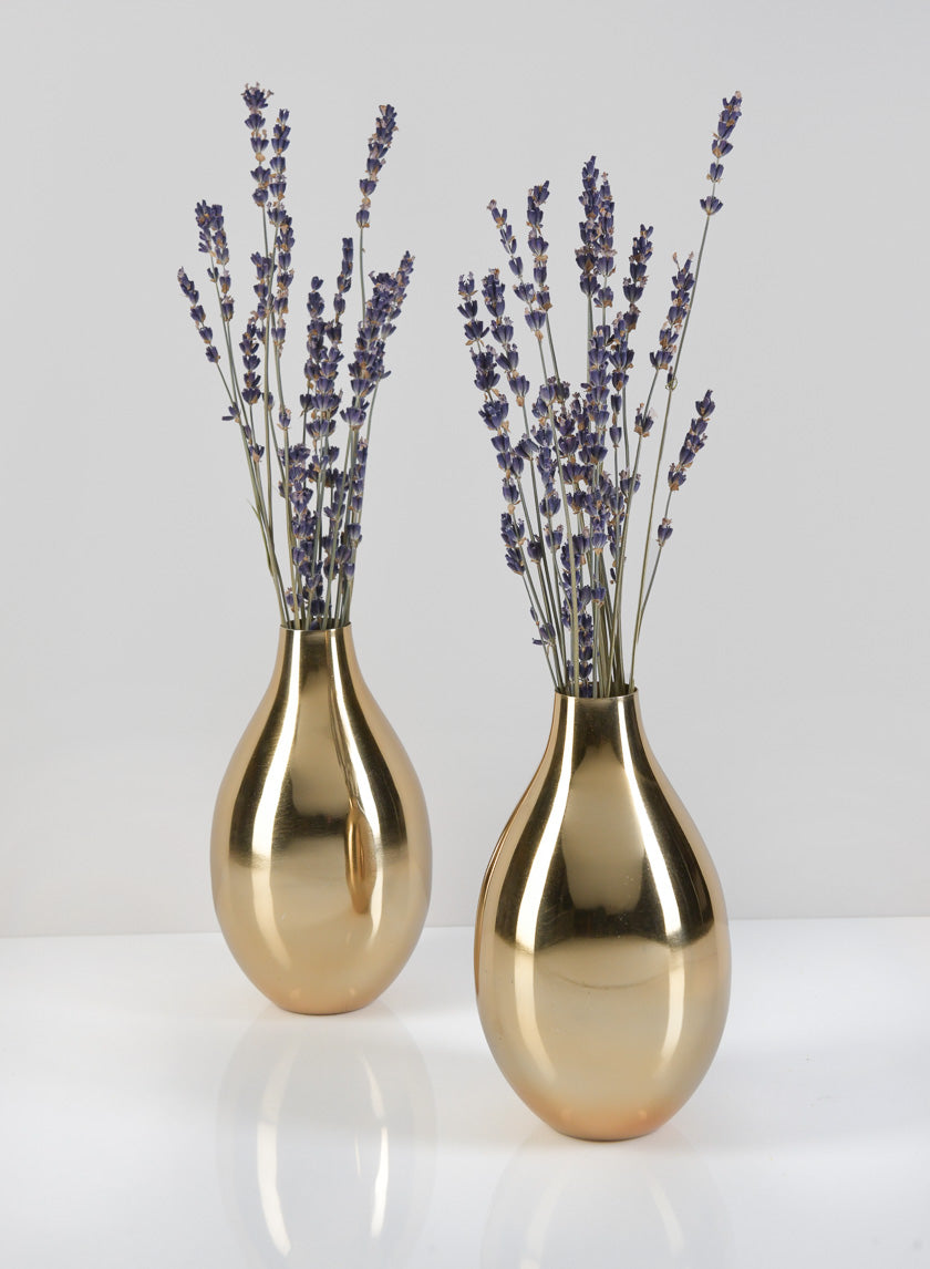 6in Tall Cordoba Gold Vase Decor Jamaligarden