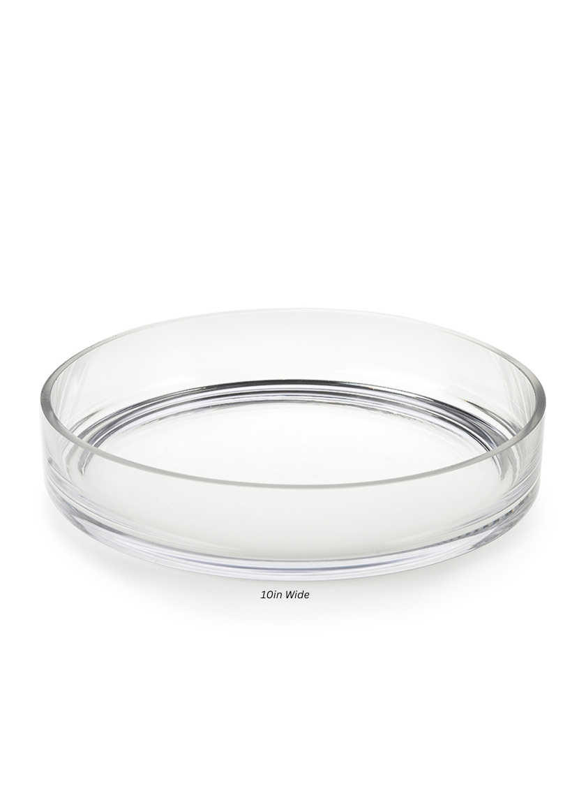 Transparent Glass Bowls Decor Jamaligarden 10in Wide EACH