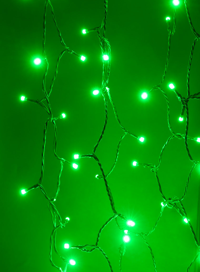 65ft Long 200 LED Remote Controlled All Color Light, Green Cord Decor Jamaligarden