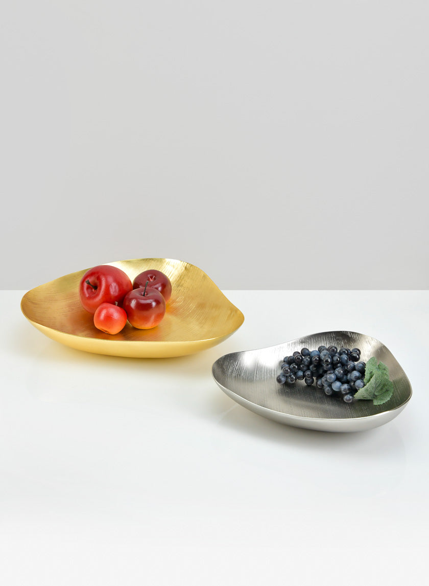Andalus Gold &amp; Silver Trays Decor Jamaligarden