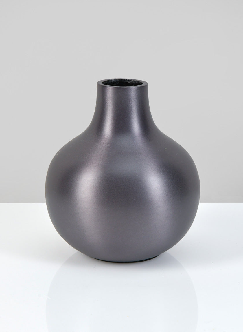 4.5in Tall Oviedo Platinum Mini Vase Decor Jamaligarden