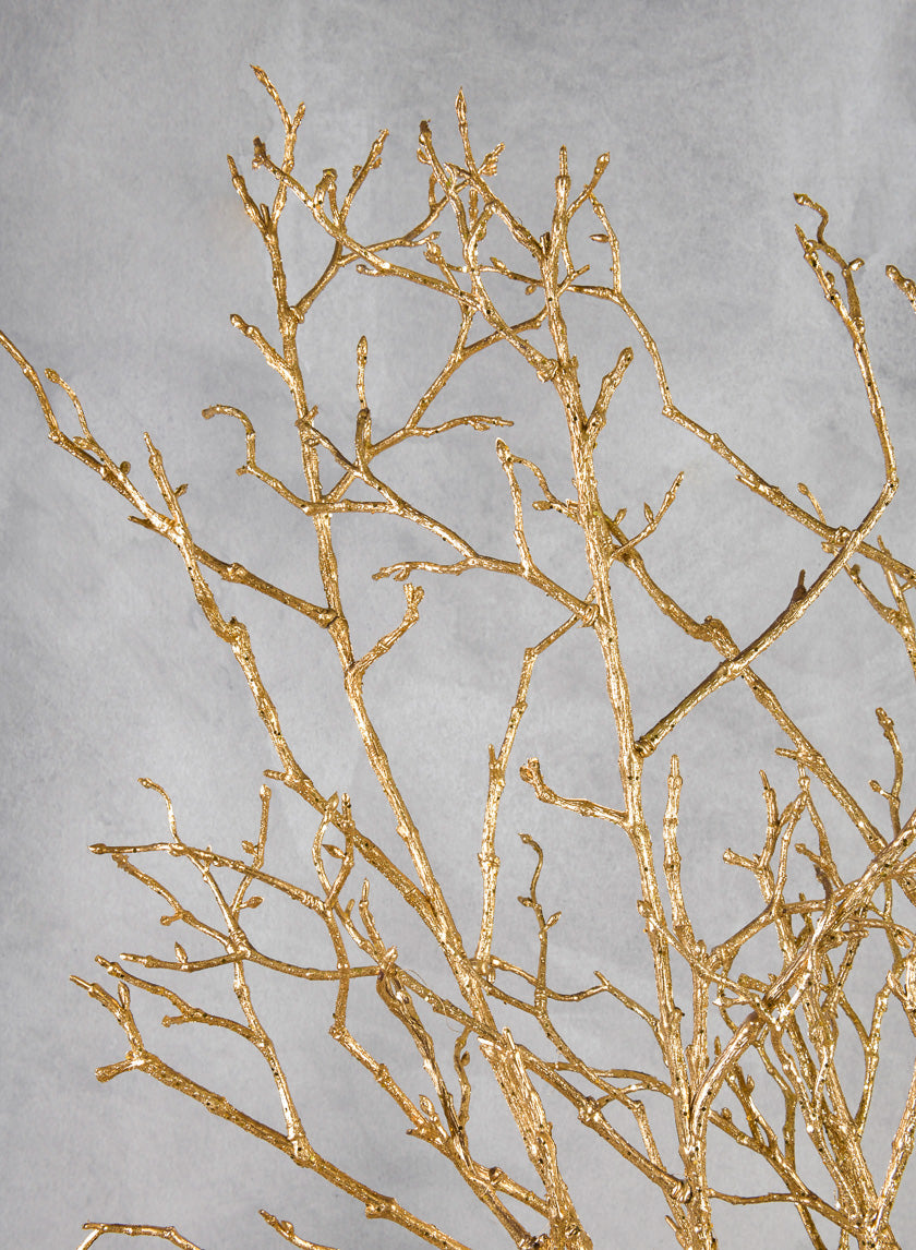 47in Long Glitter Painted Twig Branch Decor Jamaligarden