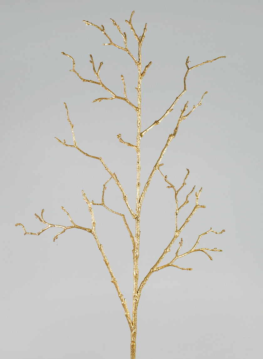 47in Long Glitter Painted Twig Branch Decor Jamaligarden