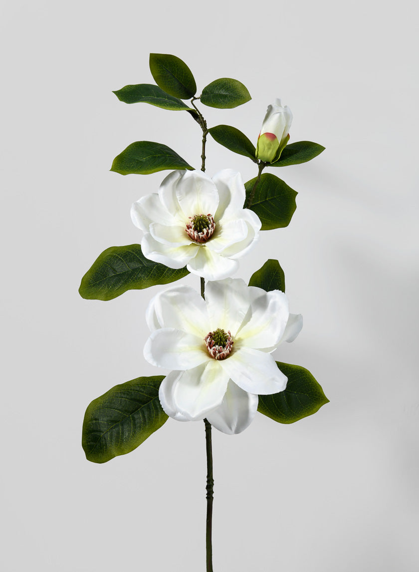 33in Long Magnolia Spray Decor Jamaligarden