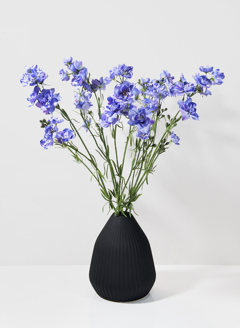 33in Long Blue Purple Bouquet Larkspur Spray Decor Jamaligarden