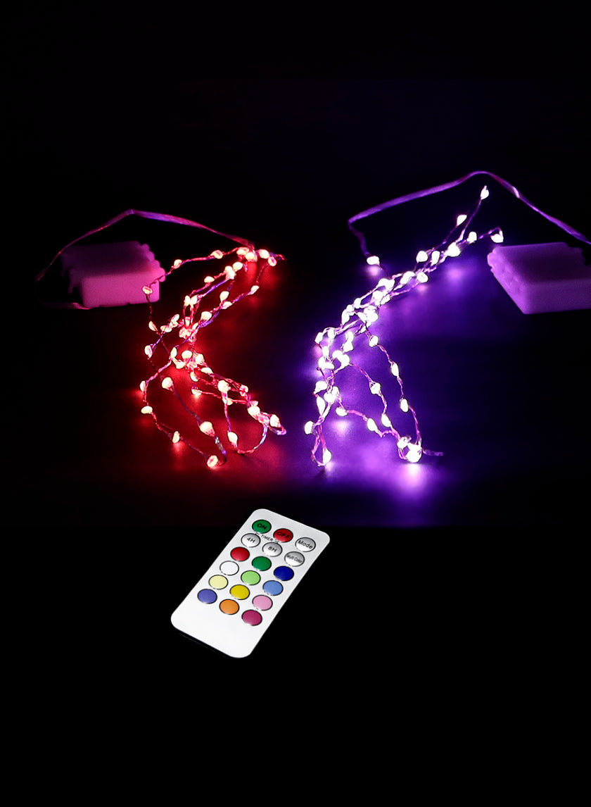 8ft Long 50 String Light With Remote Decor Jamaligarden