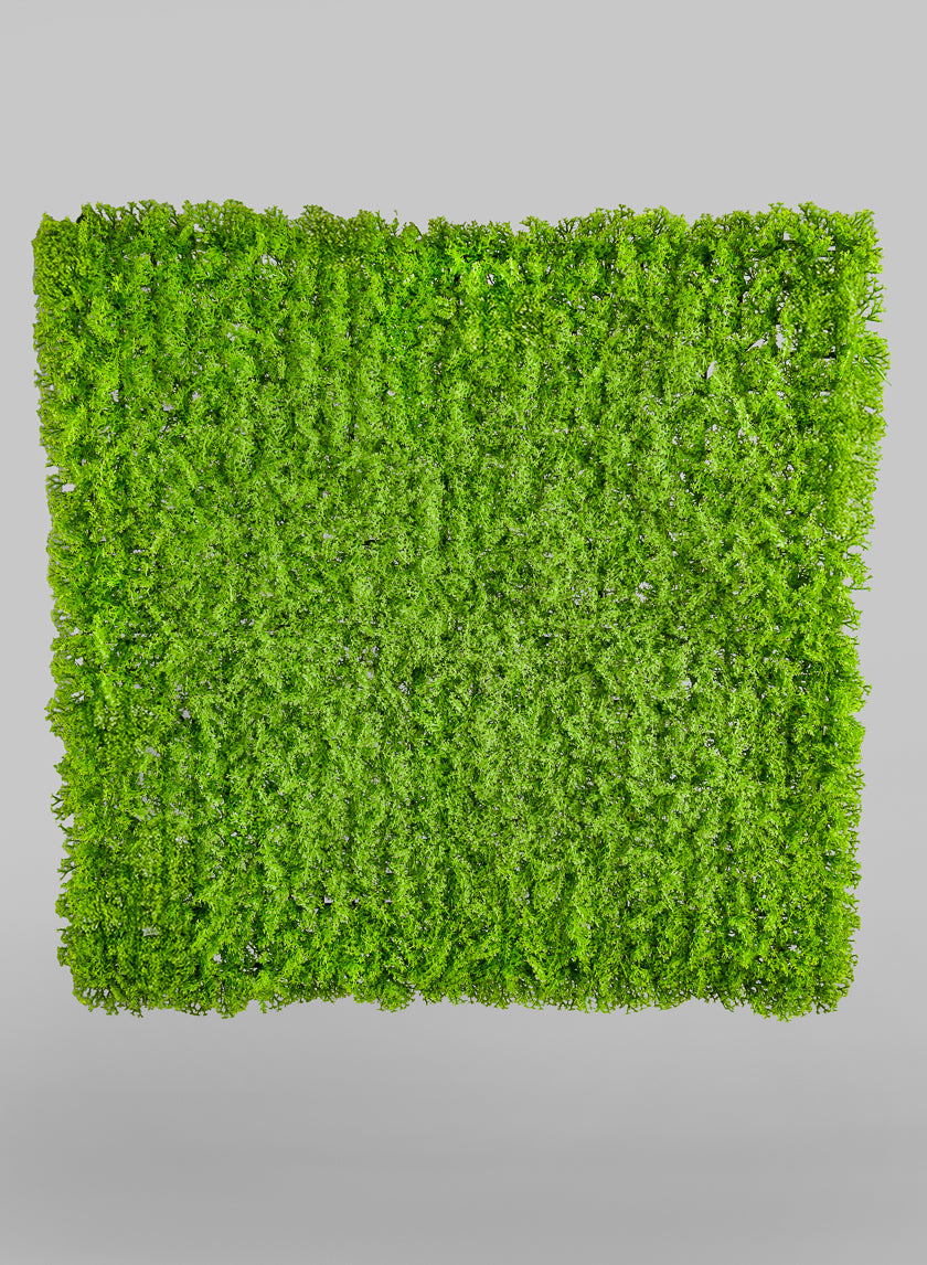 20in Square Realistic Evergreen Moss Mat (Indoor/Outdoor) Decor Jamaligarden