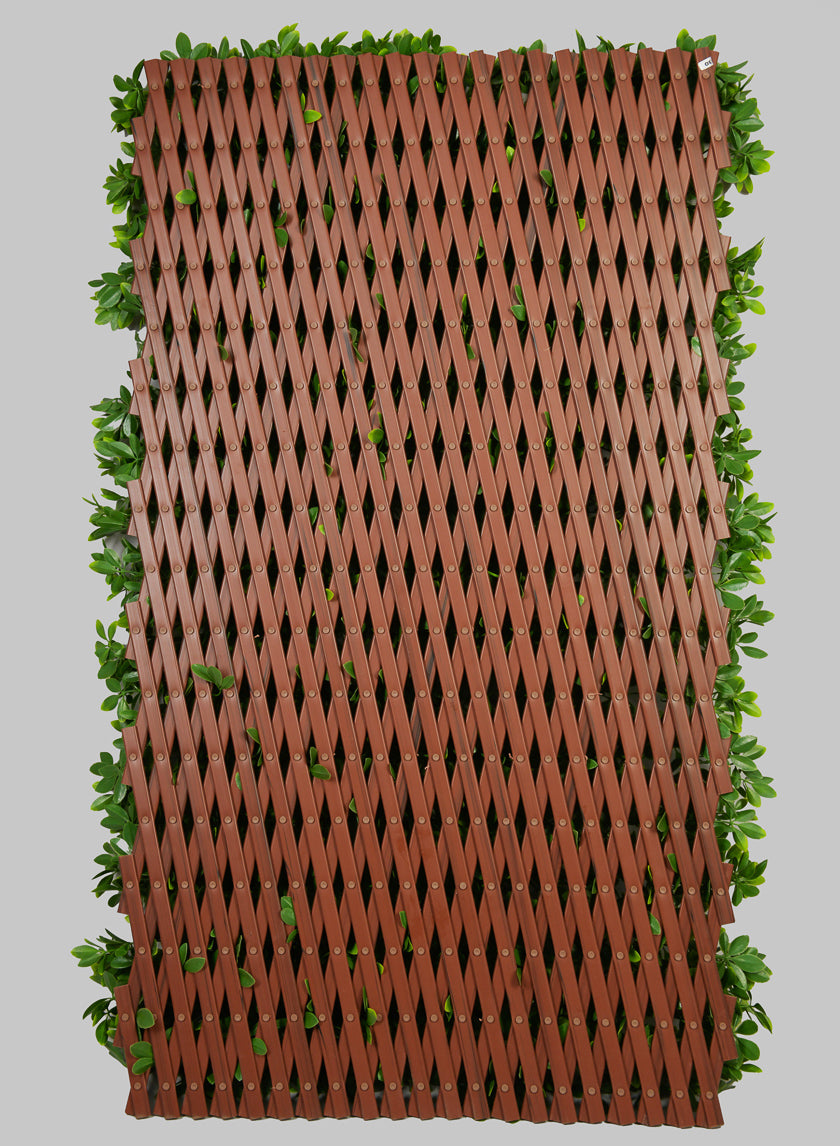 40in x 80in Boxwood Accordion Expanding Trellis (Indoor/Outdoor) Decor Jamaligarden