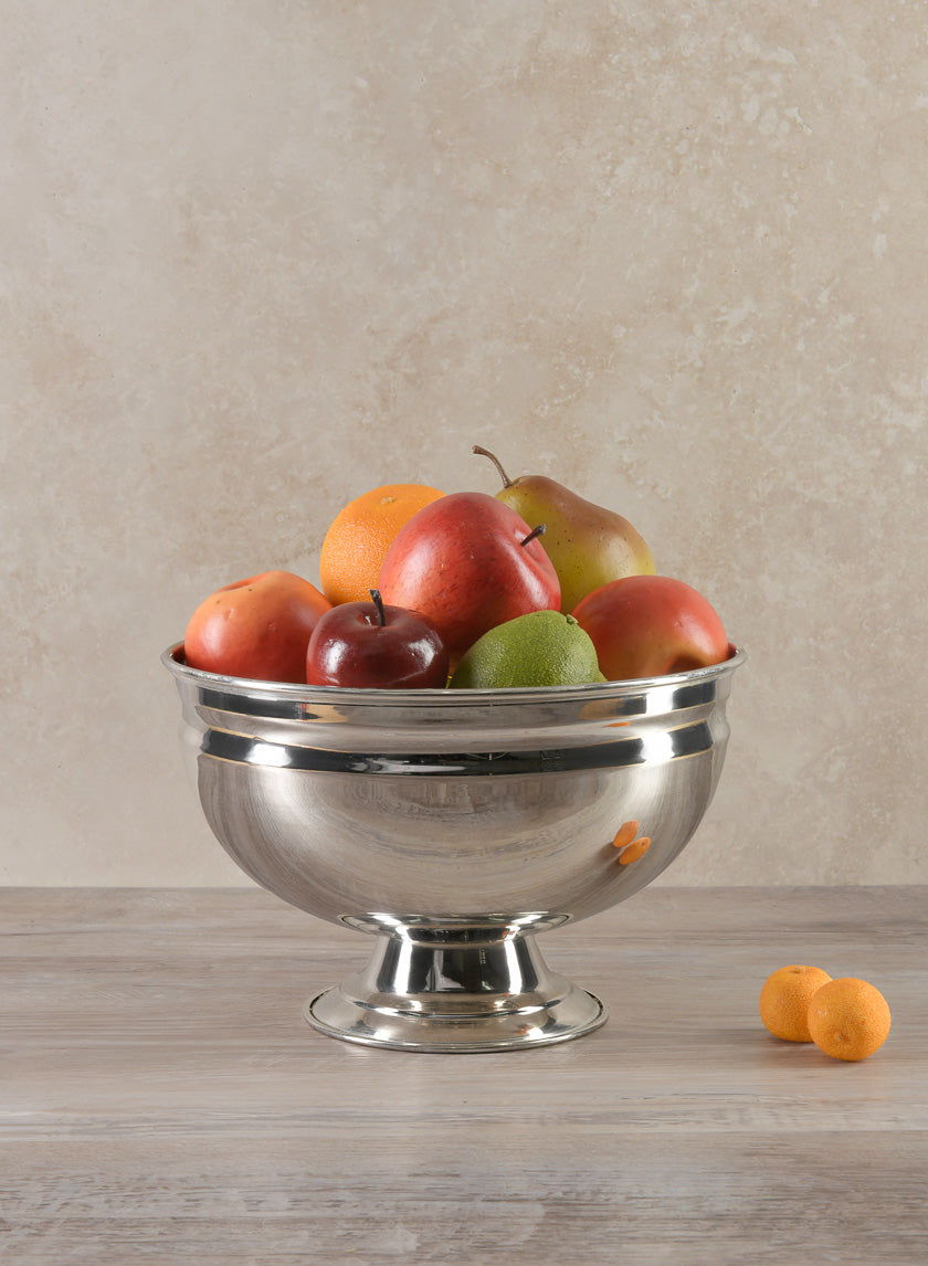 Silver Pedestal Bowls Decor Jamaligarden