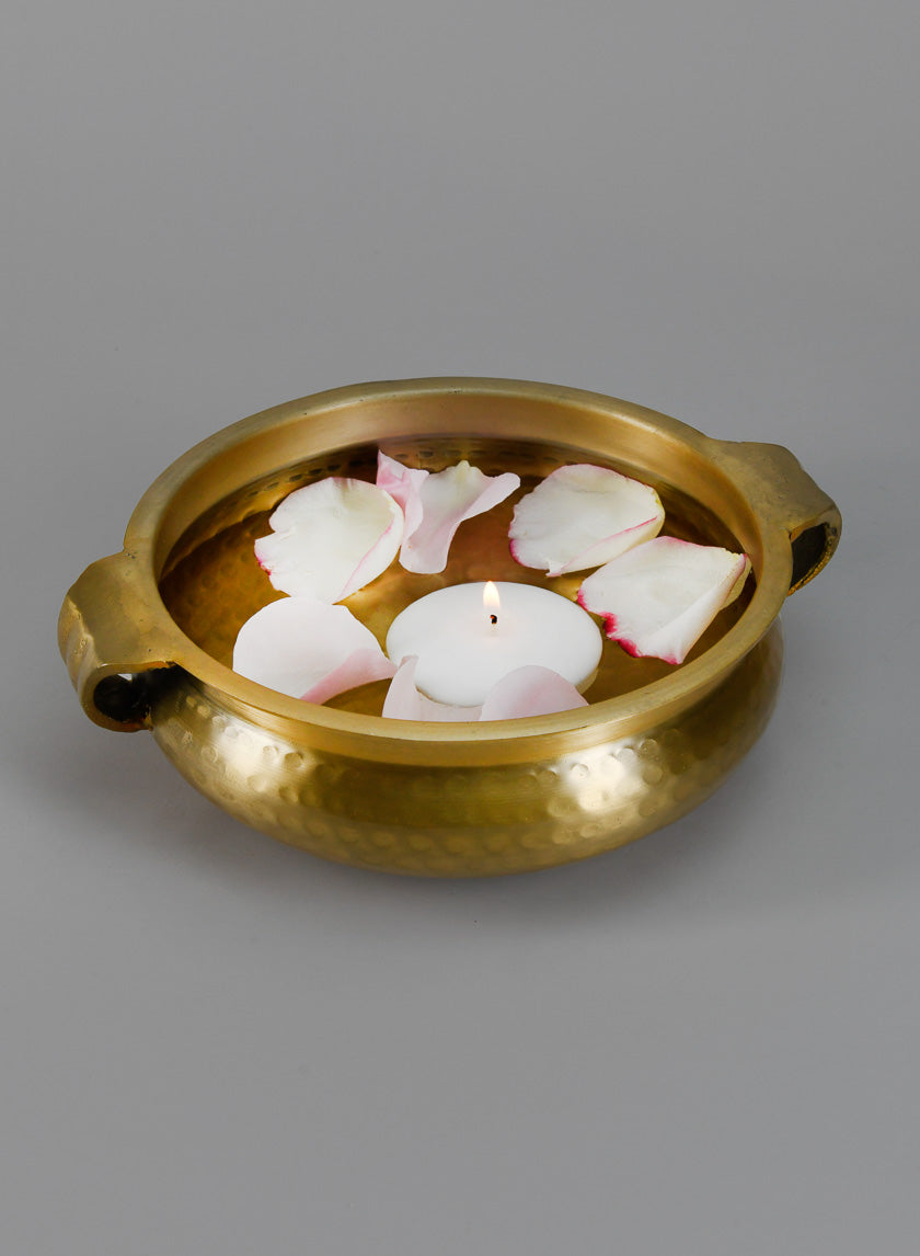 Gold Aluminum Urn Bowls Decor Jamaligarden Gold 8.25in Wide EACH
