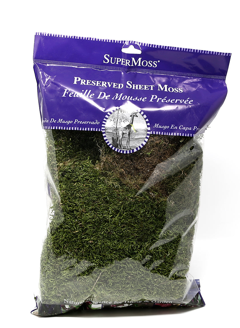 Super Moss Preserved Sheet Moss Decor Jamaligarden