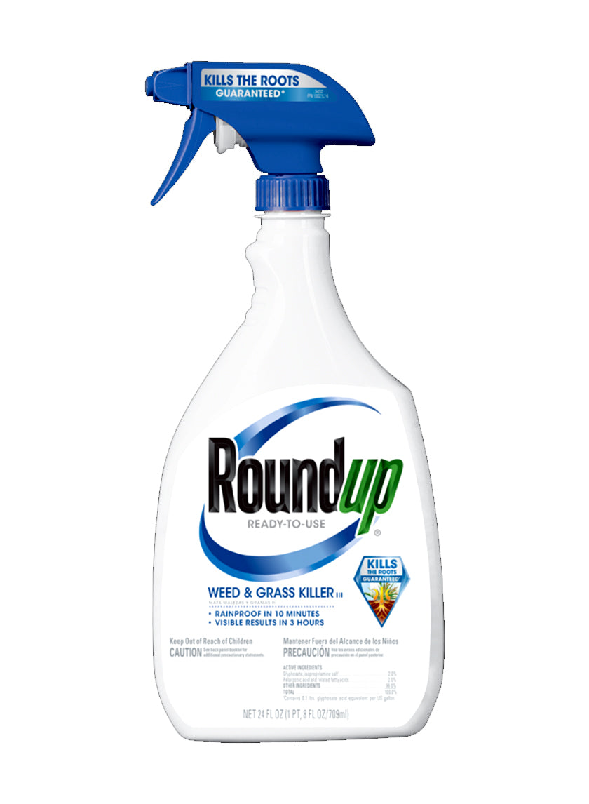1 Gallon & 30oz Roundup Weed And Grass Killer Decor Jamaligarden