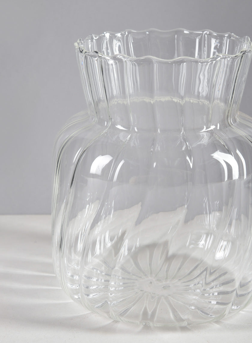 5.5in Tall Opla Jar Glass Vase Decor Jamaligarden