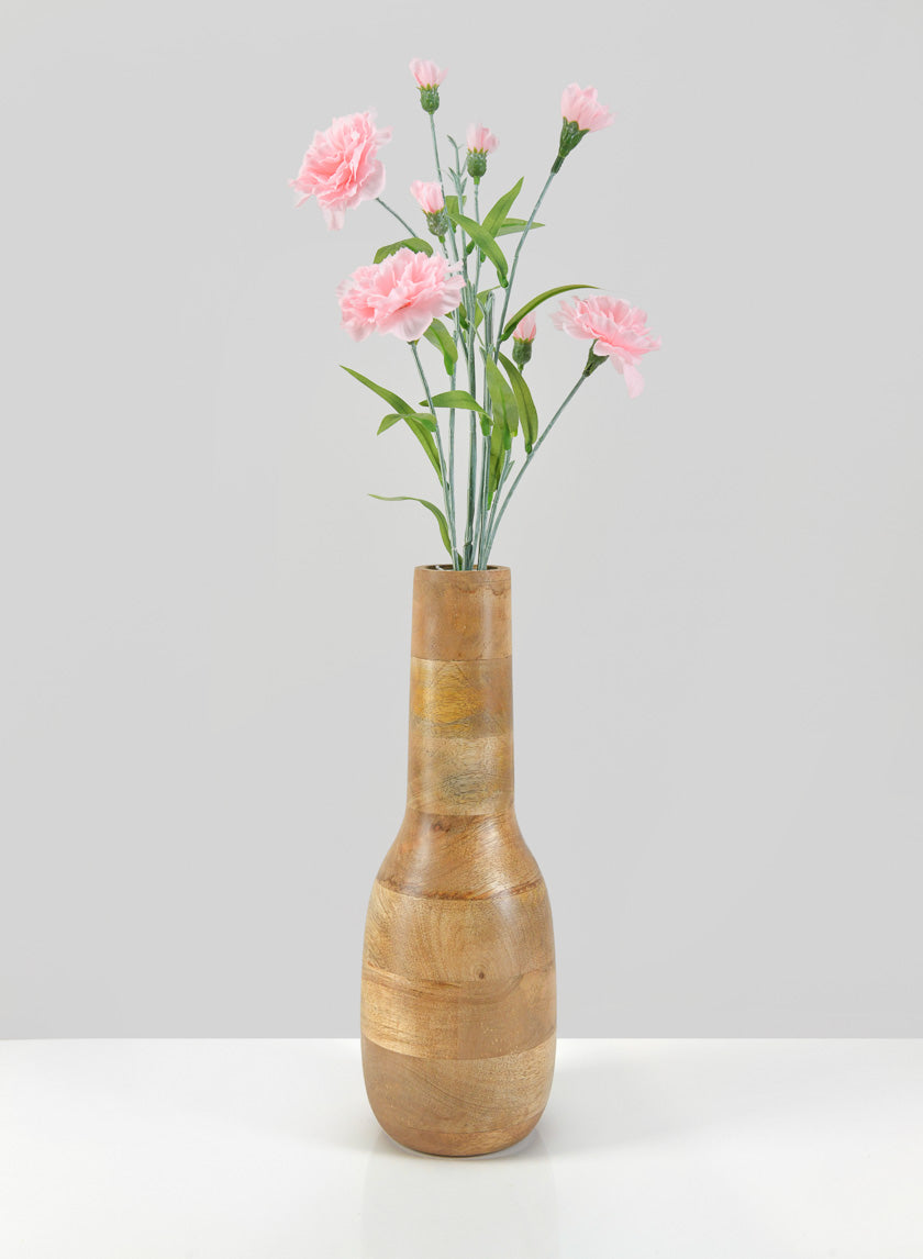 12in Tall Amazonas Deco Vase With Metal Insert Decor Jamaligarden