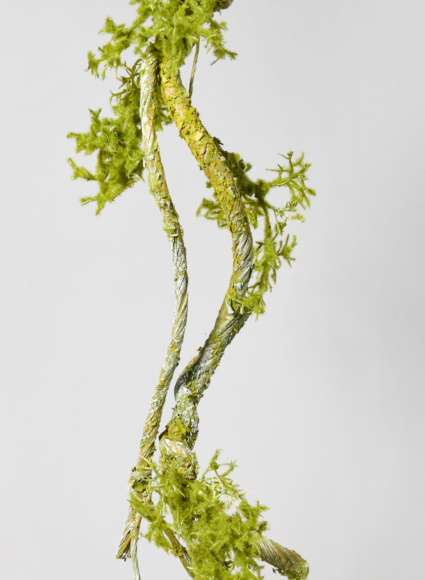 35in Long Mossy Vine Branch Decor Jamaligarden