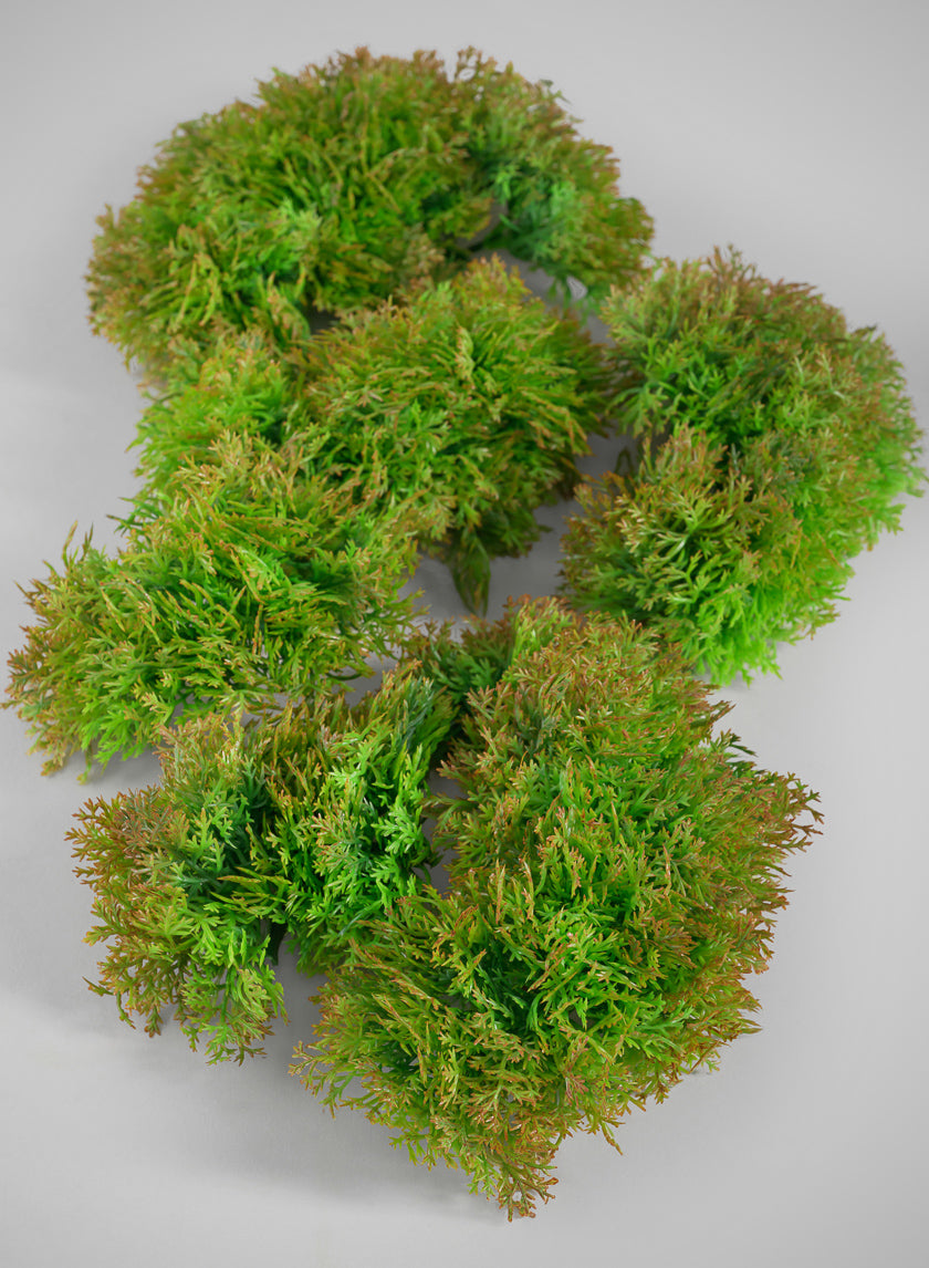 10in Long Artificial Green Moss, Case of 12 Decor Jamaligarden