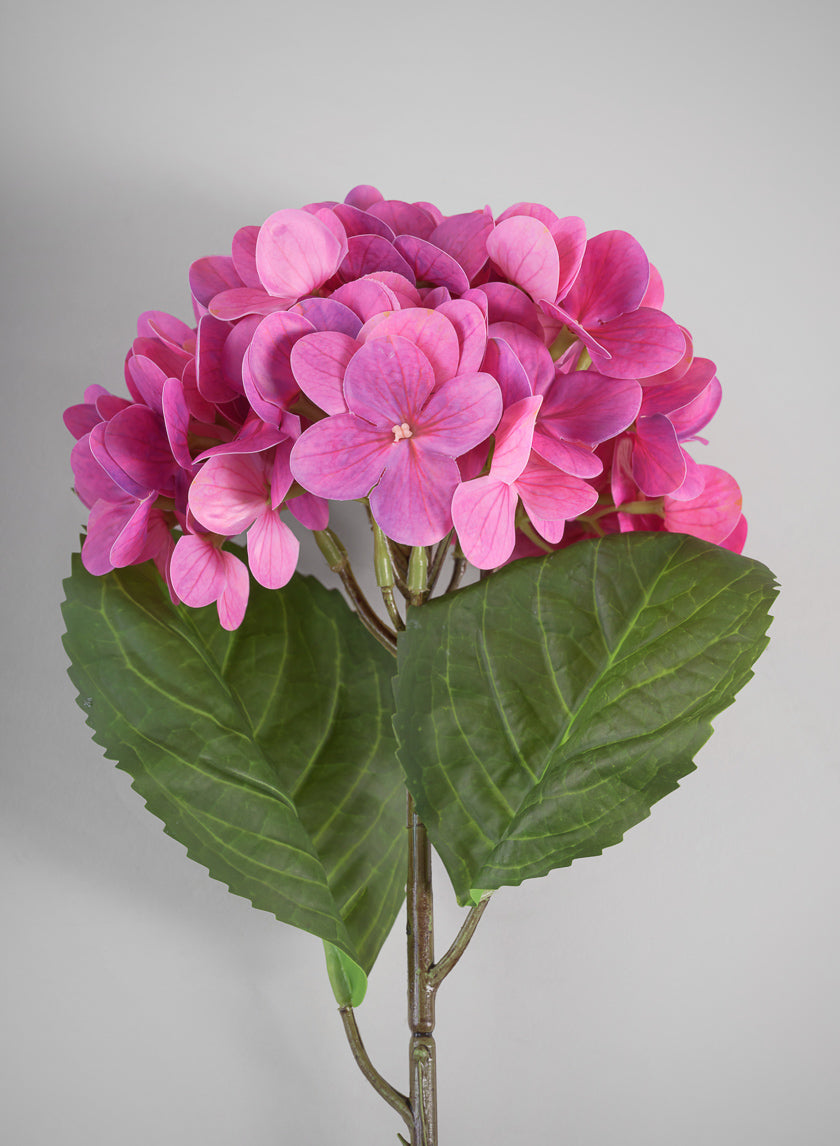 22in Long Pink Hydrangea Spray, Case of 12 Decor Jamaligarden
