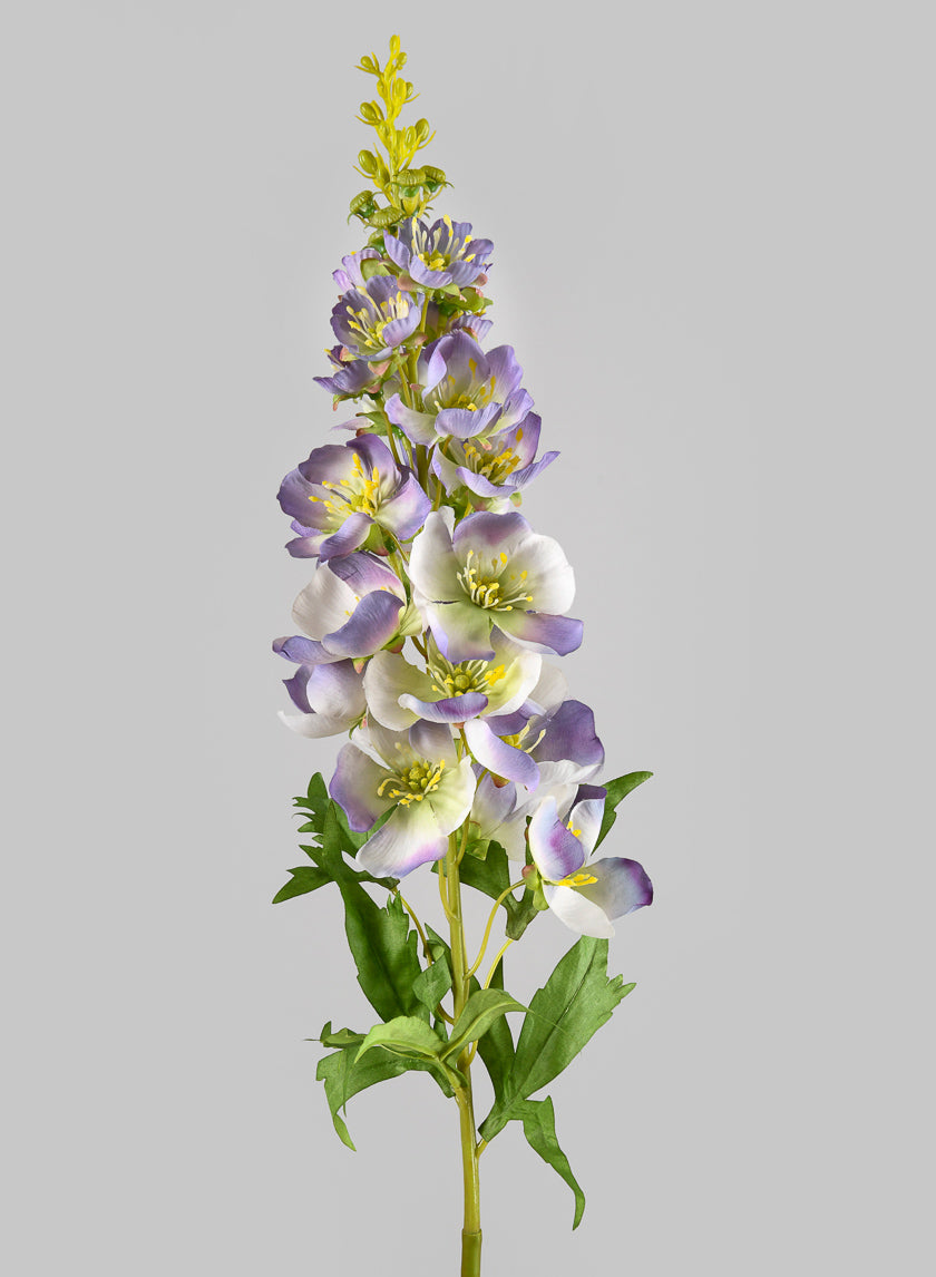 33.5in Long Blue Delphinium Decor Jamaligarden