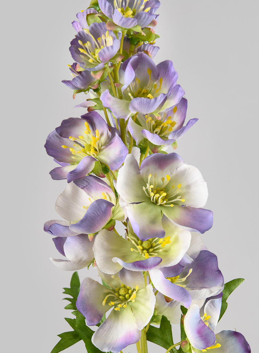 33.5in Long Blue Delphinium Decor Jamaligarden