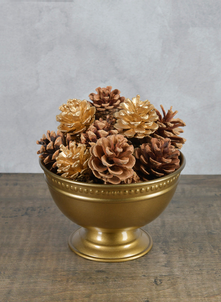 2in Long Bag of Assorted 18 Pinecones Decor Jamaligarden