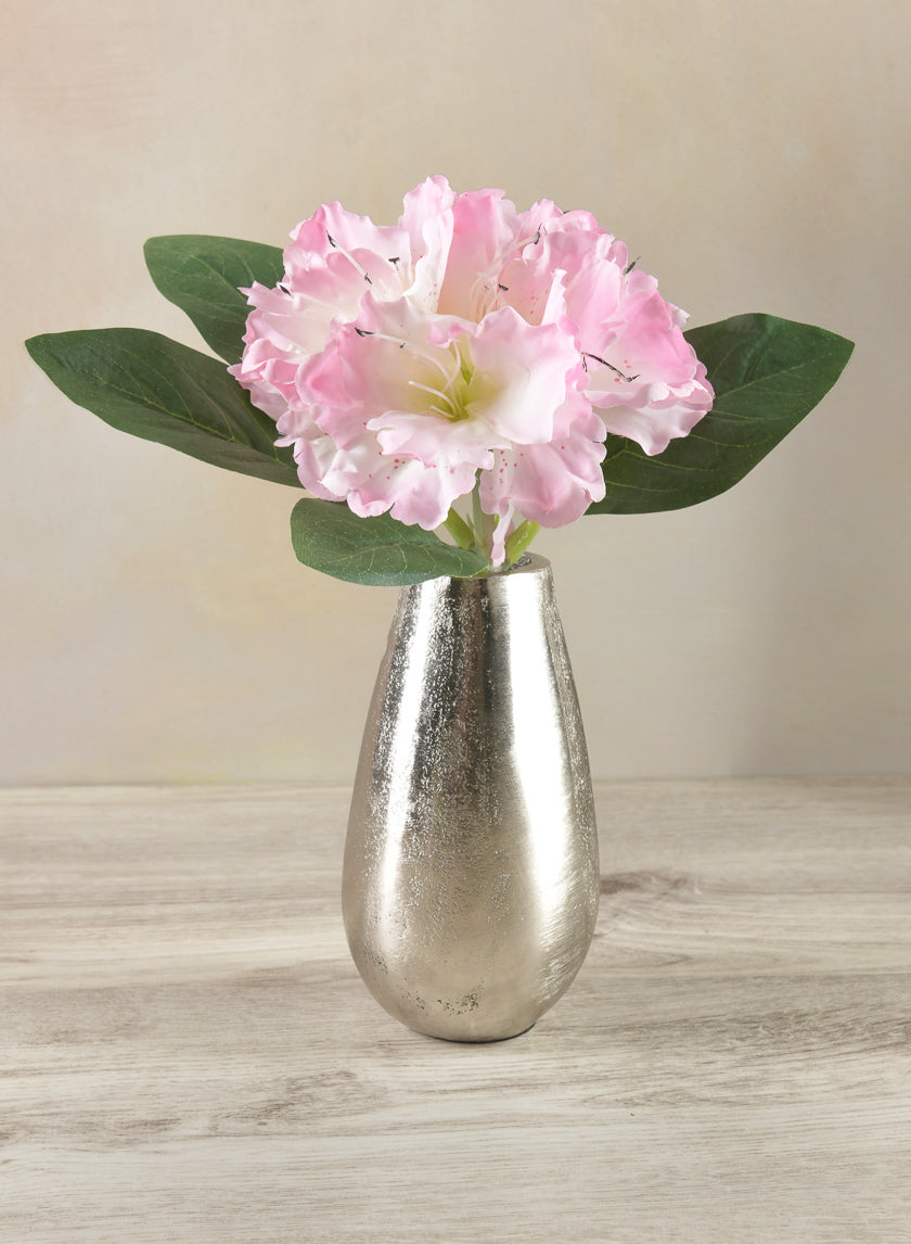5.5in Tall Aluminum Jacques Sliver Vase Decor Jamaligarden