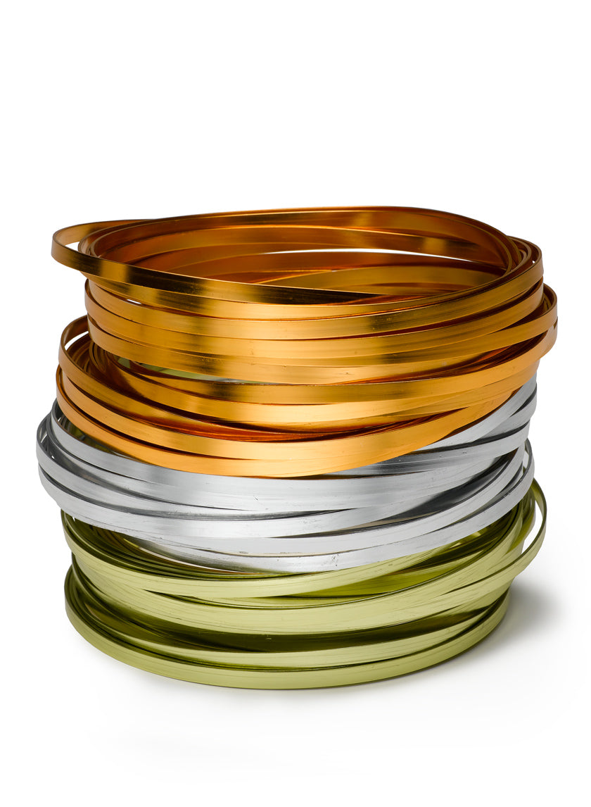 Aluminum Ribbon Wire Decor Jamaligarden
