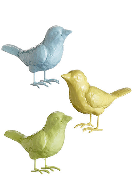 Blue, Green, &amp; Yellow Birds Decor Jamaligarden