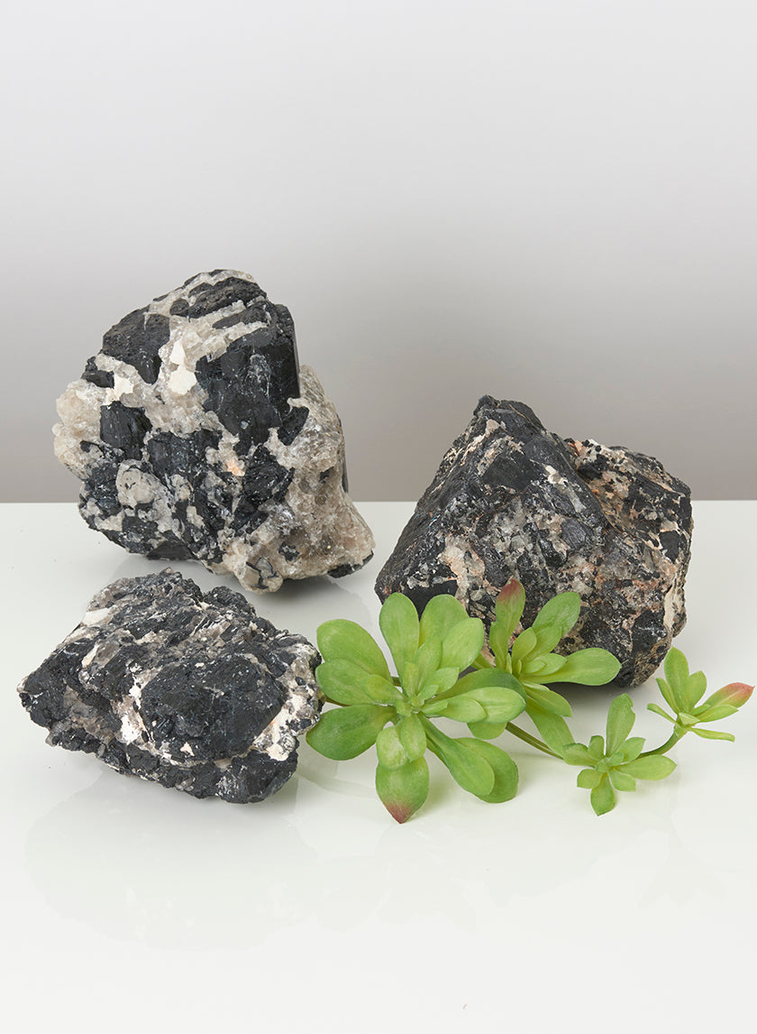Small, Medium, &amp; Large Black Tourmaline Decor Jamaligarden