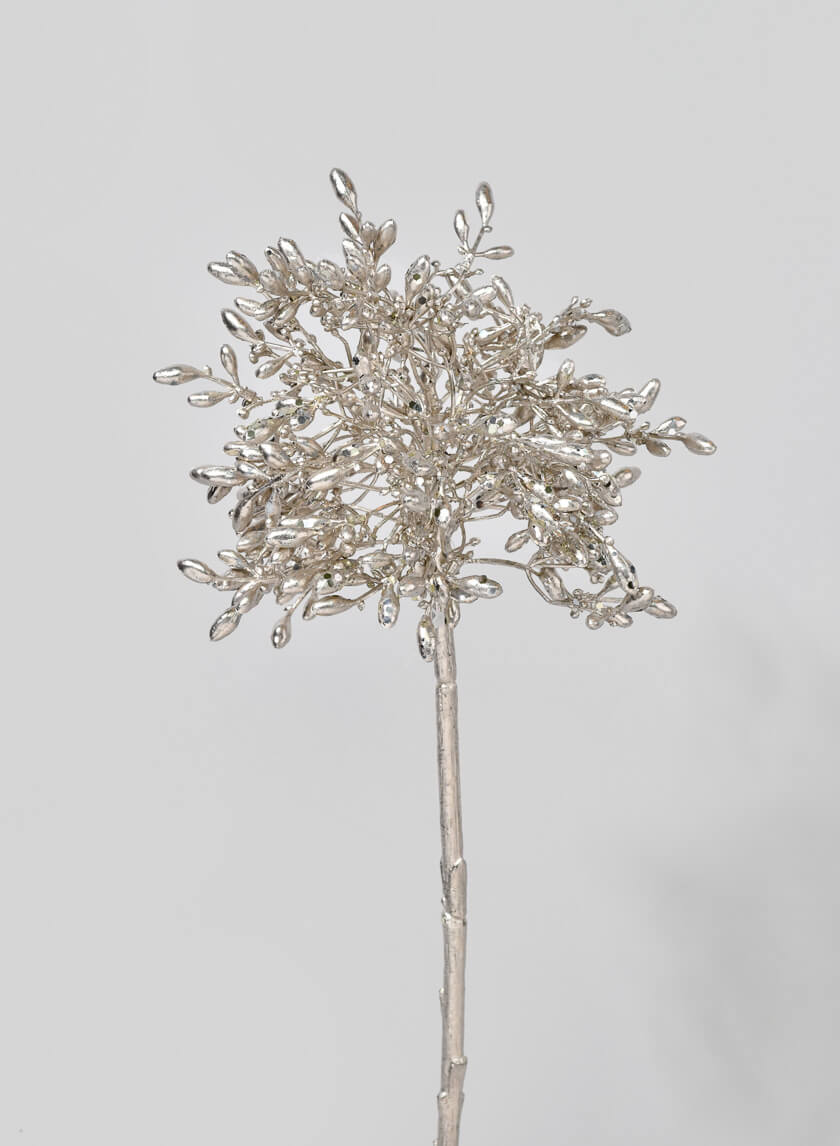 17in Long Champagne Bayberry Spray Decor Jamaligarden